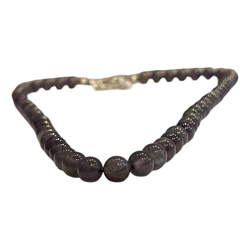 Amatista Collar De Piedra Natural Amatista by HEREJE