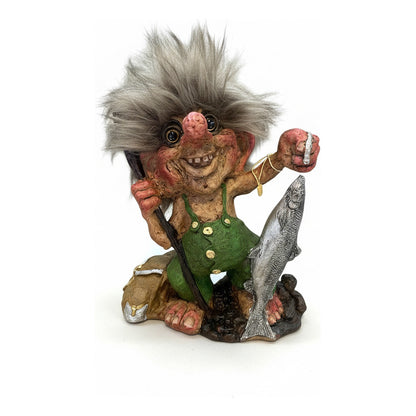 Troll Grande + Comedero + Bebedero +semillas Varios Modelos Pescador De Los Sueños by HEREJE