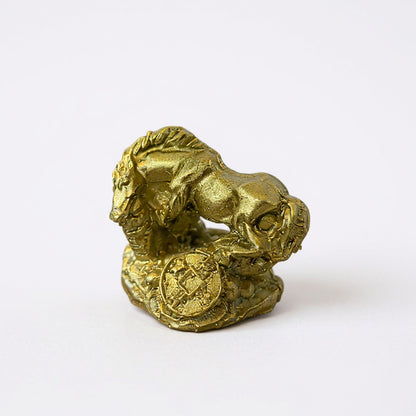 Caballo Año Chino Mini Figura De 3 Cm En Resina by HEREJE