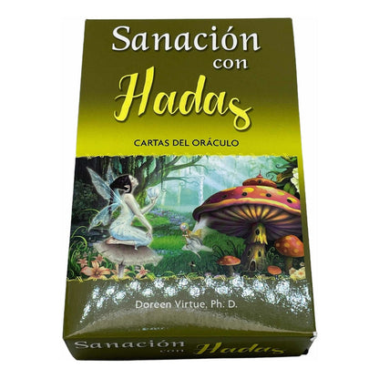 Oraculo Sanacion Con Hadas Original Doreen Virtue + Bolsa by ARTICULOS ESOTERICOS LETY