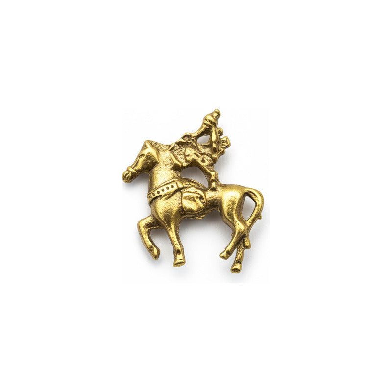 Caballo Con Mono O Mosca Amuleto Para Feng Shui 3 Cm Mosca by HEREJE