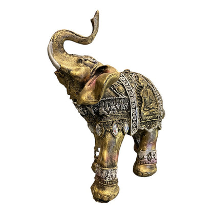 Elefante De La Abundancia Dorado by HEREJE