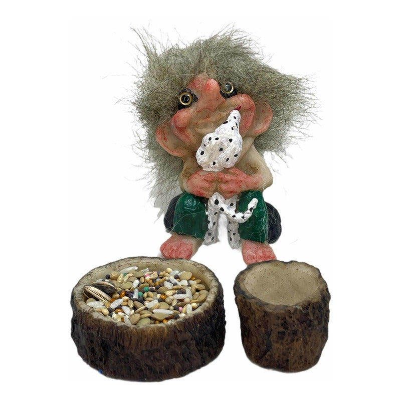 Troll Lealtad + Comedero Verde Blanco Negro by HEREJE