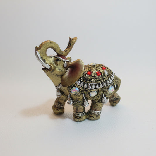 Elefante Dorado Pedreria 15 cmde alto by HEREJE