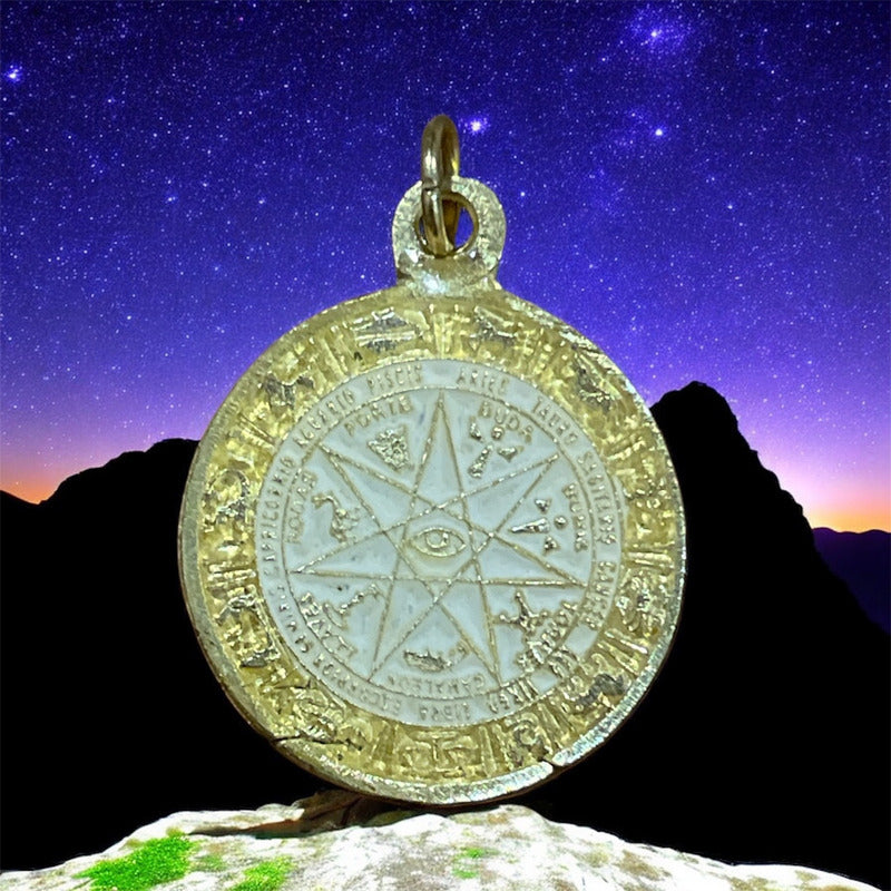Dije Charm Hereje Estrella Zodiacal Brillante 30mm by HEREJE