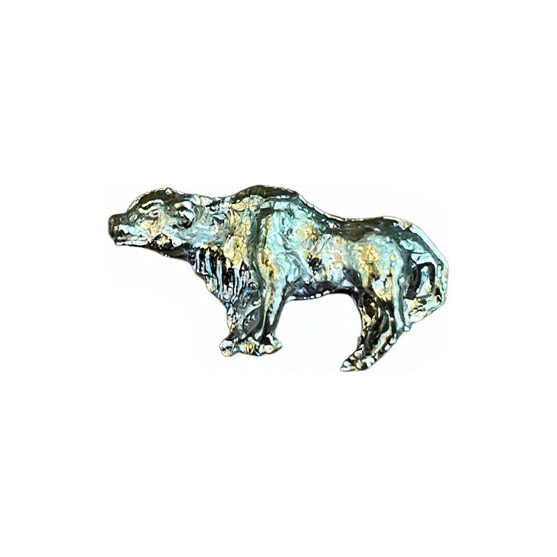 Buey Del Año Chino Amuleto En Miniatura 0.5cm De Alto Dorado by HEREJE