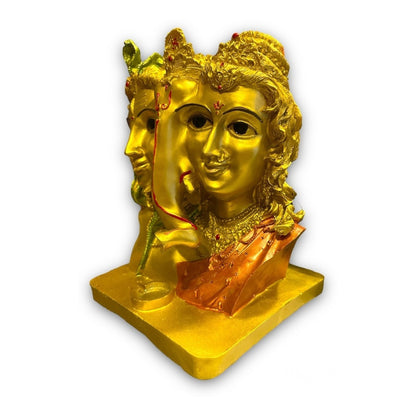 Ganesh Shiva Parvati Familia Sagrada Figura De Resina 21.5cm by HEREJE