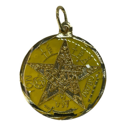 Pentagrama Ritualizado 7 Metales Esotérico 30mm by ARTICULOS ESOTERICOS LETY