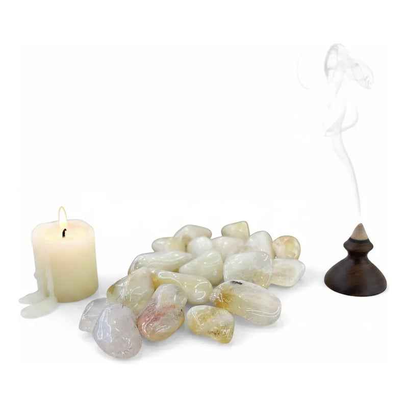 Piedras Semipreciosas Naturales Hereje Peso Variado 100 Gr. Citríno