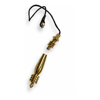 Pendulo Con Testigo 7cm De Metal Dorado by HEREJE