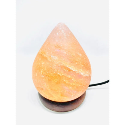 Lámpara De Sal Del Himalaya Varios Modelos Casi 1kg 13 Cm by HEREJE
