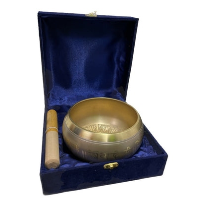 Cuenco Tibetano 18cm De Diámetro 7 Metales Importado Indu by HEREJE