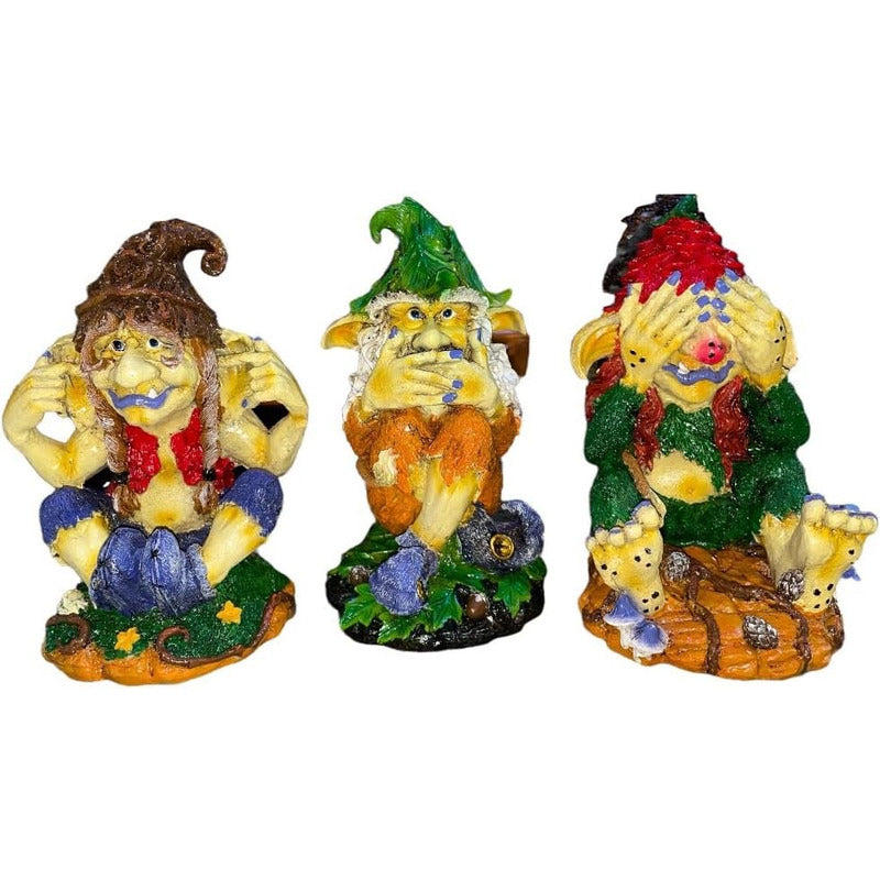 Hereje Duende Artesanal Tres Virtudes Trolls by HEREJE