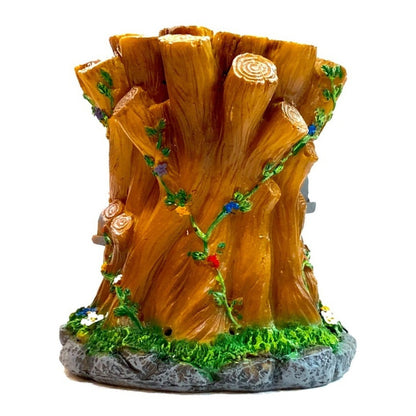 Casa Troncos Seres Elementales Resina Nacional 12 Cm by ARTICULOS ESOTERICOS LETY