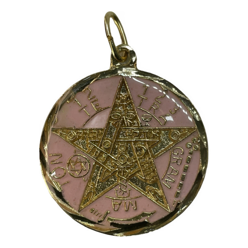 Pentagrama Ritualizado 7 Metales Esotérico 30mm by ARTICULOS ESOTERICOS LETY
