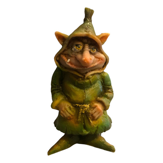 Duende Martillo Figura De Resina Verde by HEREJE