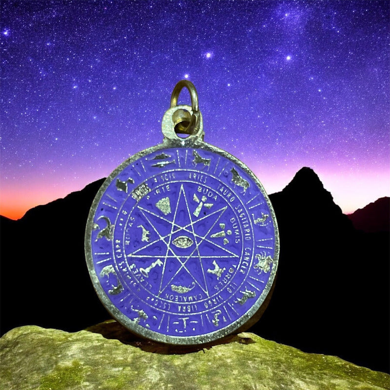 Dije Charm Hereje Estrella Zodiacal Brillante 30mm by HEREJE