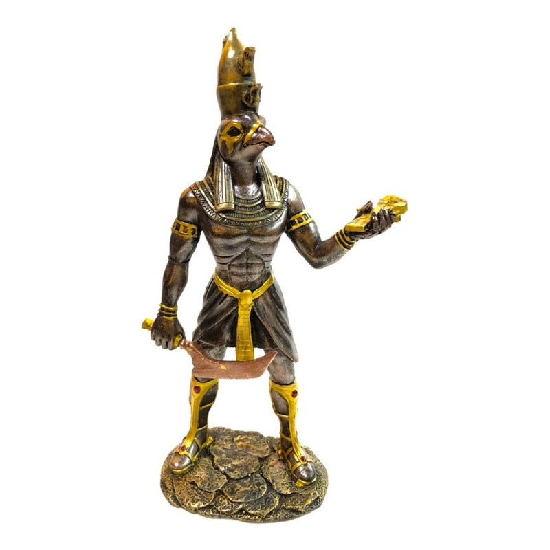 Horus Dios Egipcio Resina Nacional 29cm by HEREJE