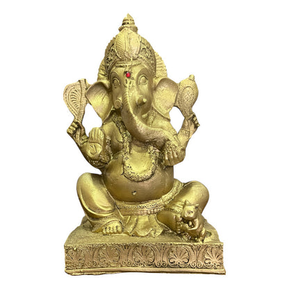 Ganesh Figura De Resina 24cm De Alto. by HEREJE