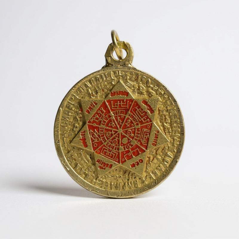 Sello Seite Arcangeles Metatron Dije Metal Encapsulado 30mm by HEREJE