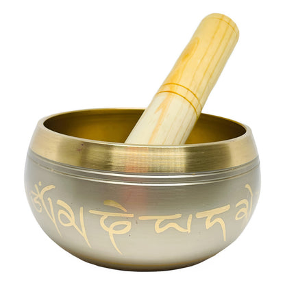 Cuenco Tibetano 7 Metales Sanacion Chakras 130 Mm by HEREJE