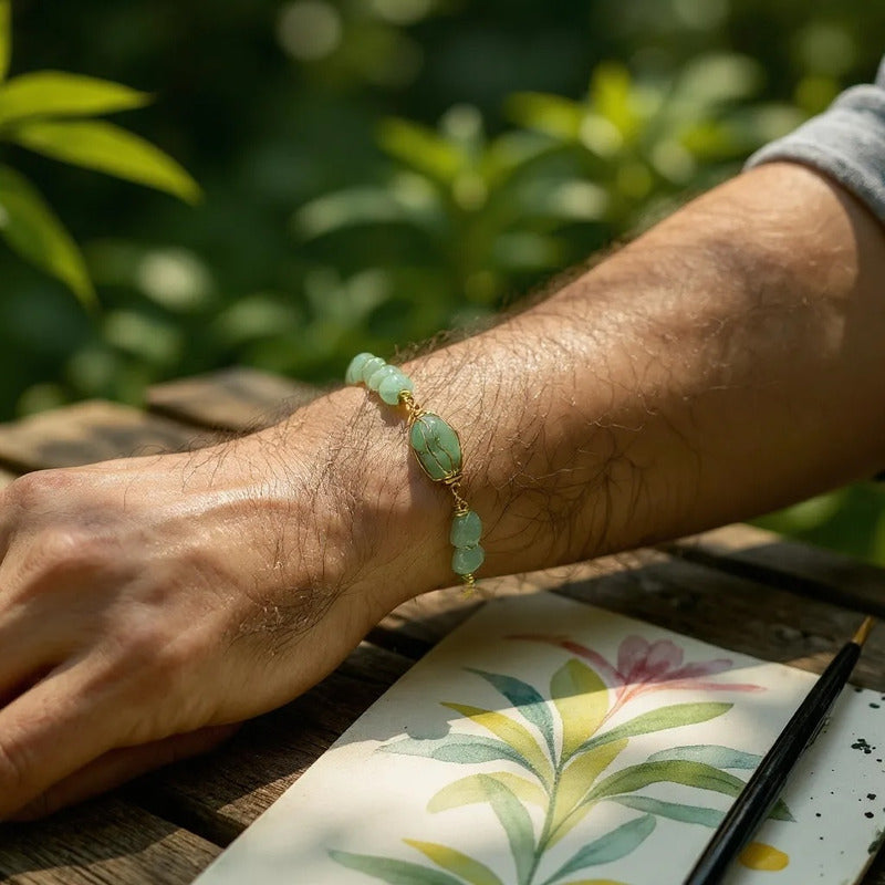 Pulsera Hereje Ajustable De Cuarzo by HEREJE