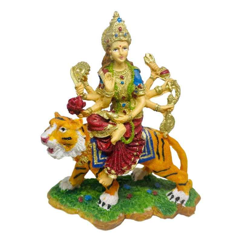 Durga Diosa Indu Figura De Resina 15.5 Cm by ARTICULOS ESOTERICOS LETY