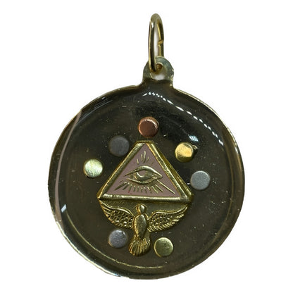 Pentagrama Ritualizado 7 Metales Esotérico 30mm by ARTICULOS ESOTERICOS LETY