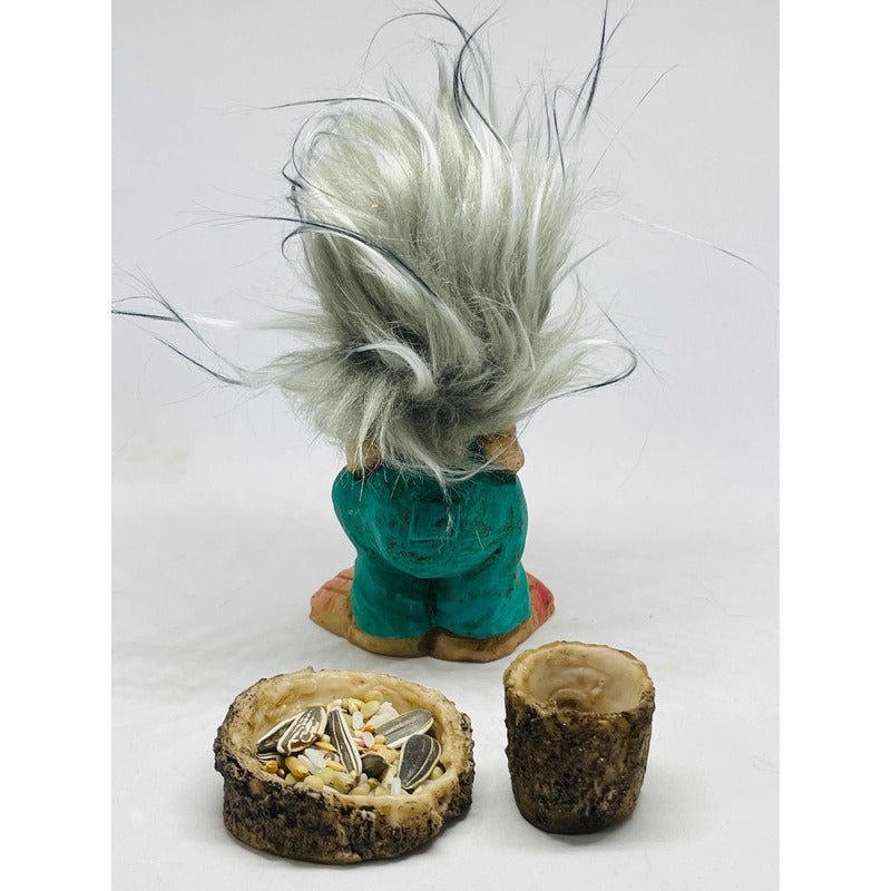 Troll Clarividente 11 Cm Figura En Resina Nacional. Verde O Azul by HEREJE