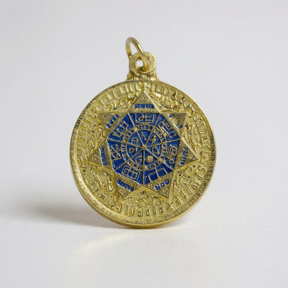 Sello Seite Arcangeles Metatron Dije Metal Encapsulado 30mm by HEREJE