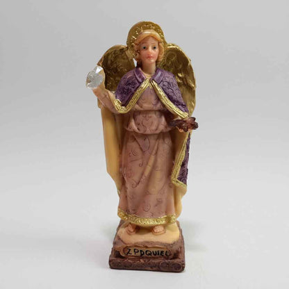 Juego 7 Arcangeles Figura Resina San Miguel, Jofiel, Chamue 7 Colores
