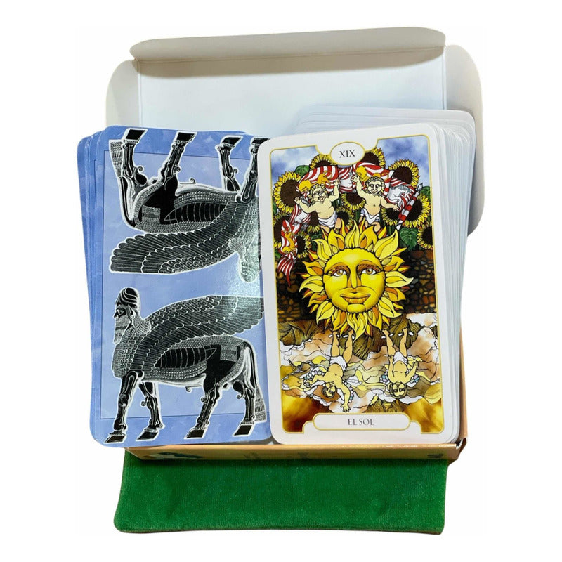 Tarot Babilonia +libro+bolso Original Oraculo12.5 Cm Alto by ARTICULOS ESOTERICOS LETY