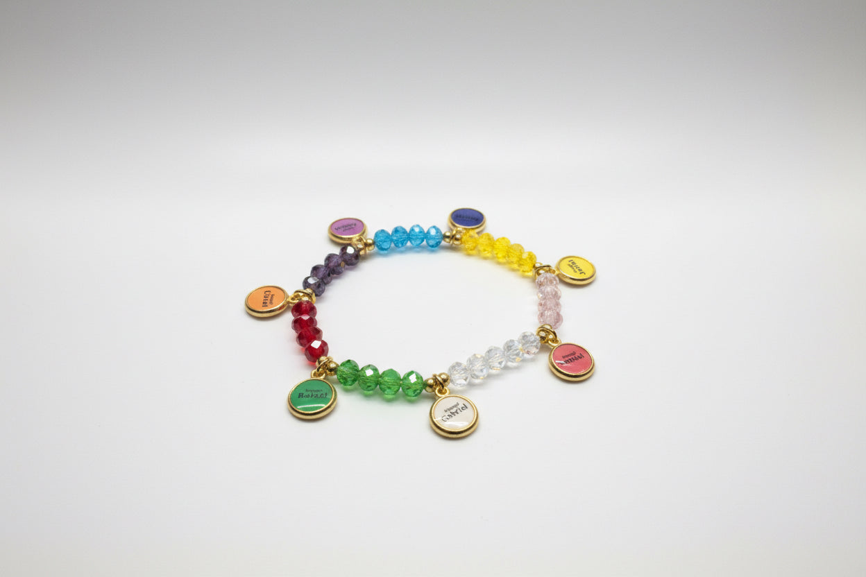 Pulsera 7 Arcángeles Cristal Espiritual by HEREJE