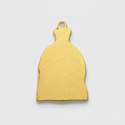 Gran Duque General Yan Xin Feng Shui Amuleto Baño Oro 3.5cm by HEREJE