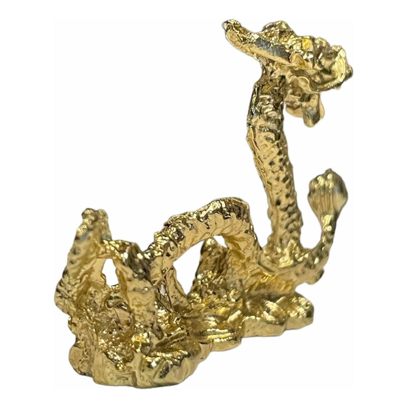 Dragón Amuleto De Protección Dorado by ARTICULOS ESOTERICOS LETY