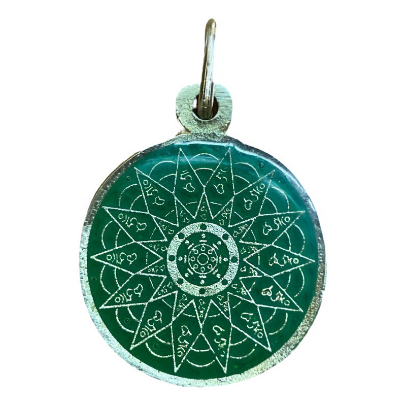 Rueda 28 Hums Amuleto Feng Shui Varios Colores T M 25mm by ARTICULOS ESOTERICOS LETY