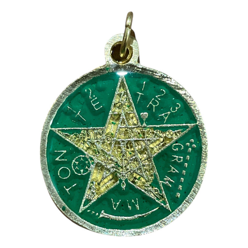 Dije Charm Hereje Estrella Zodiacal Brillante 30mm by HEREJE