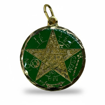 Pentagrama Ritualizado 7 Metales Esotérico 30mm by ARTICULOS ESOTERICOS LETY