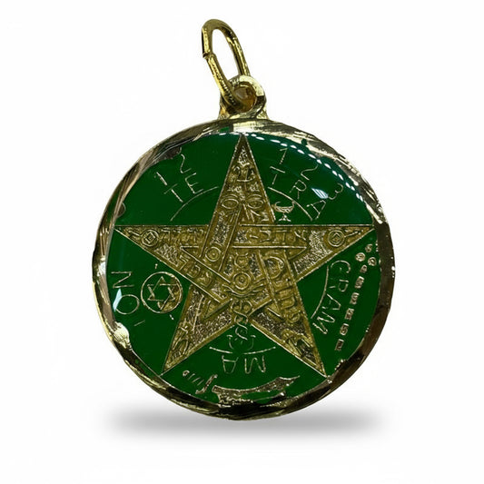 Pentagrama Ritualizado 7 Metales Esotérico 30mm by ARTICULOS ESOTERICOS LETY