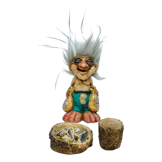 Troll Fortuna 9cm Resina Nacional. Turqueza by HEREJE