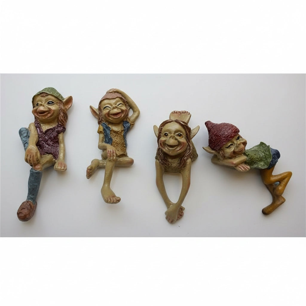 Elfos De La Abundancia Figura De Resina 10.5 Cm Variado by HEREJE