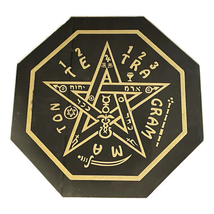 Tetragramaton 30cm Espejo Grabado by HEREJE