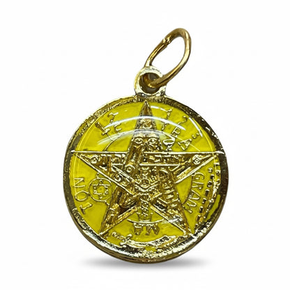 Pentagrama O Tetragramatón Ritualizado 7 Metales 15mm by ARTICULOS ESOTERICOS LETY