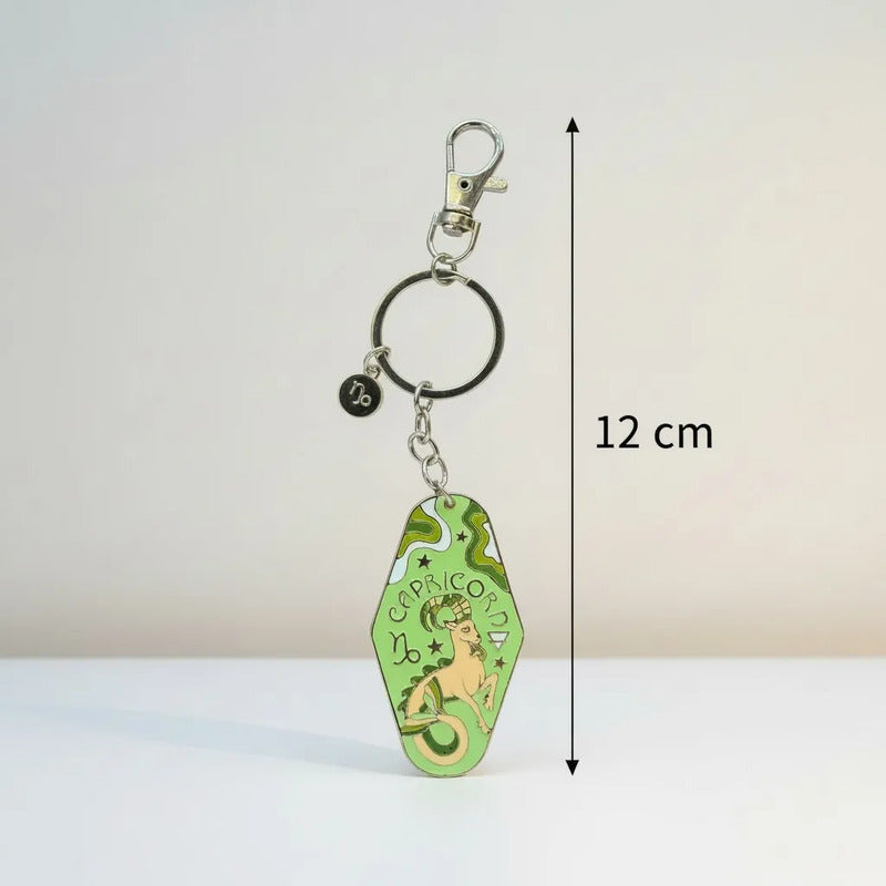 Llavero Zodiacal Hereje Diseño Astrológico Original Capricornio by HEREJE