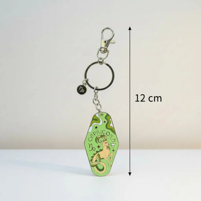 Llavero Zodiacal Hereje Diseño Astrológico Original Capricornio by HEREJE