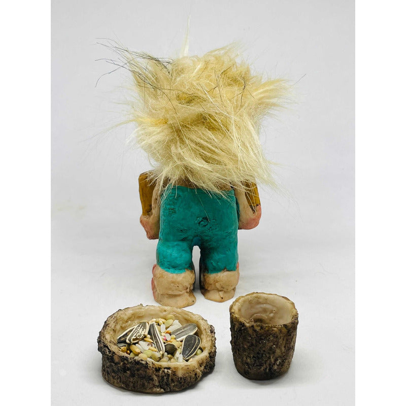 Troll Buenas Nuevas 11 Cm Figura De Resina Nacional. Verde Oscuro by HEREJE