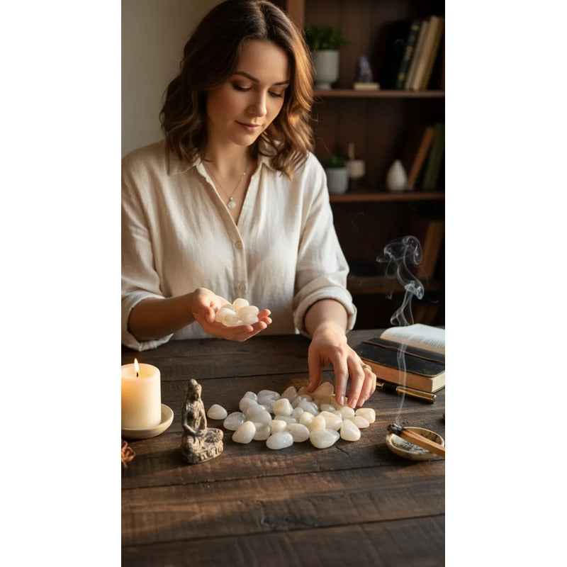 Piedras Semipreciosas Naturales Hereje Peso Variado 100 Gr. Citríno