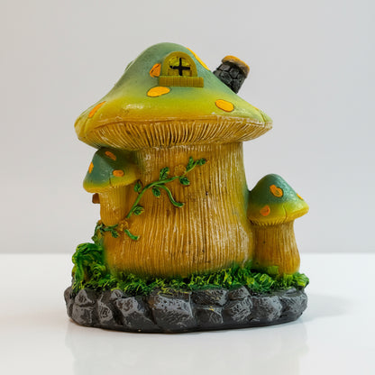 Casa Hongo Seres Elementales Resina Nacional 13 Cm by ARTICULOS ESOTERICOS LETY