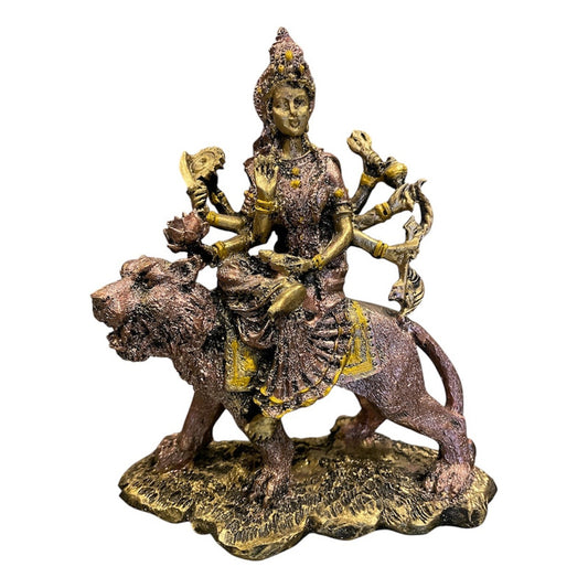 Durga Diosa Indu Figura De Resina 15.5 Cm by ARTICULOS ESOTERICOS LETY