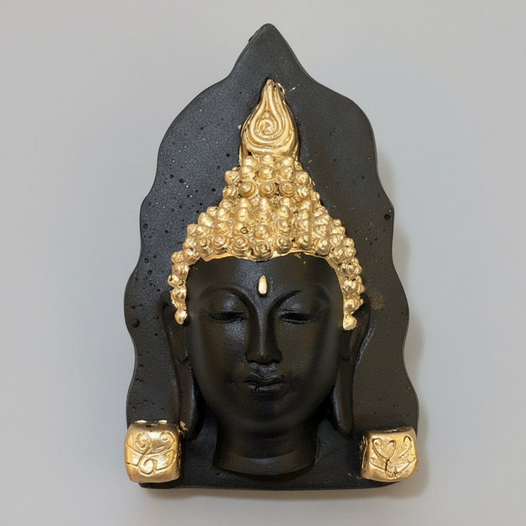 Buda Rostro En Resina Para Pared 17 Cm by ARTICULOS ESOTERICOS LETY
